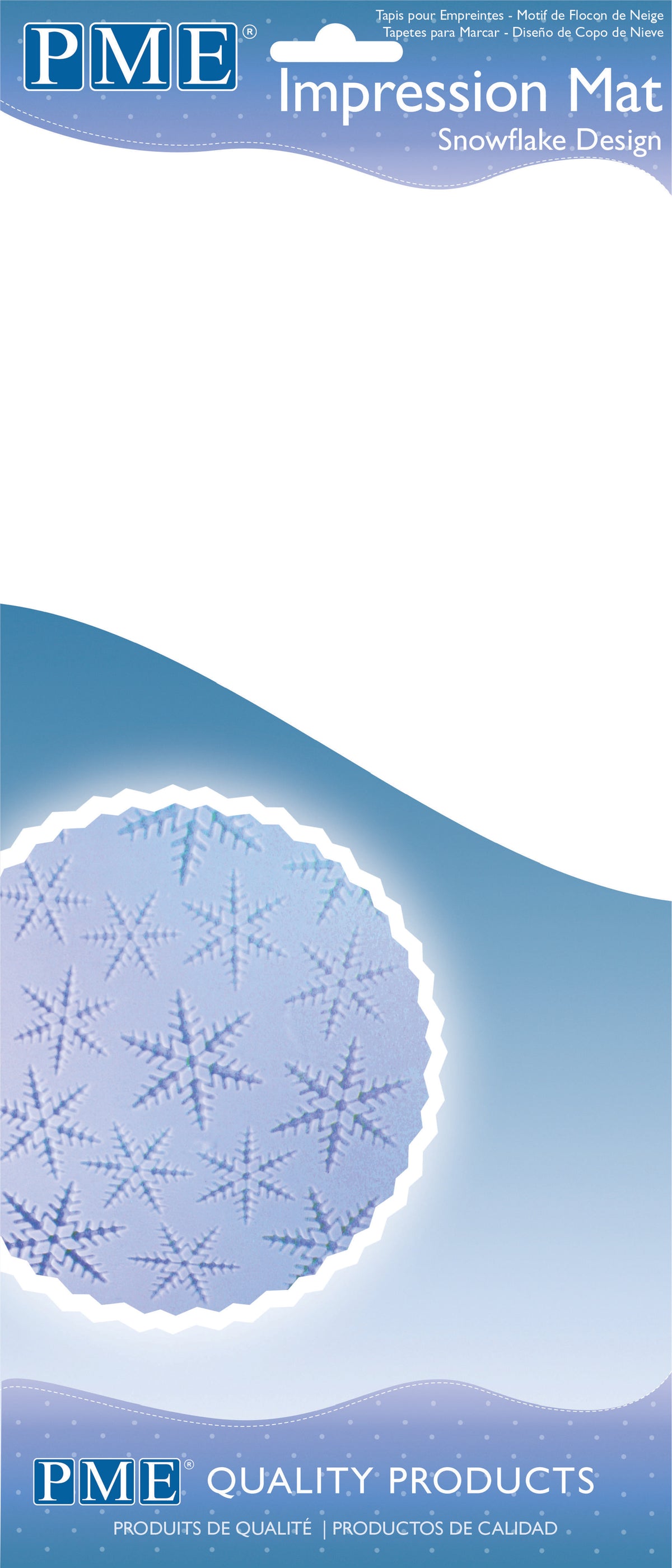 Tapete de Impresión de Diseño de Copos de Nieve