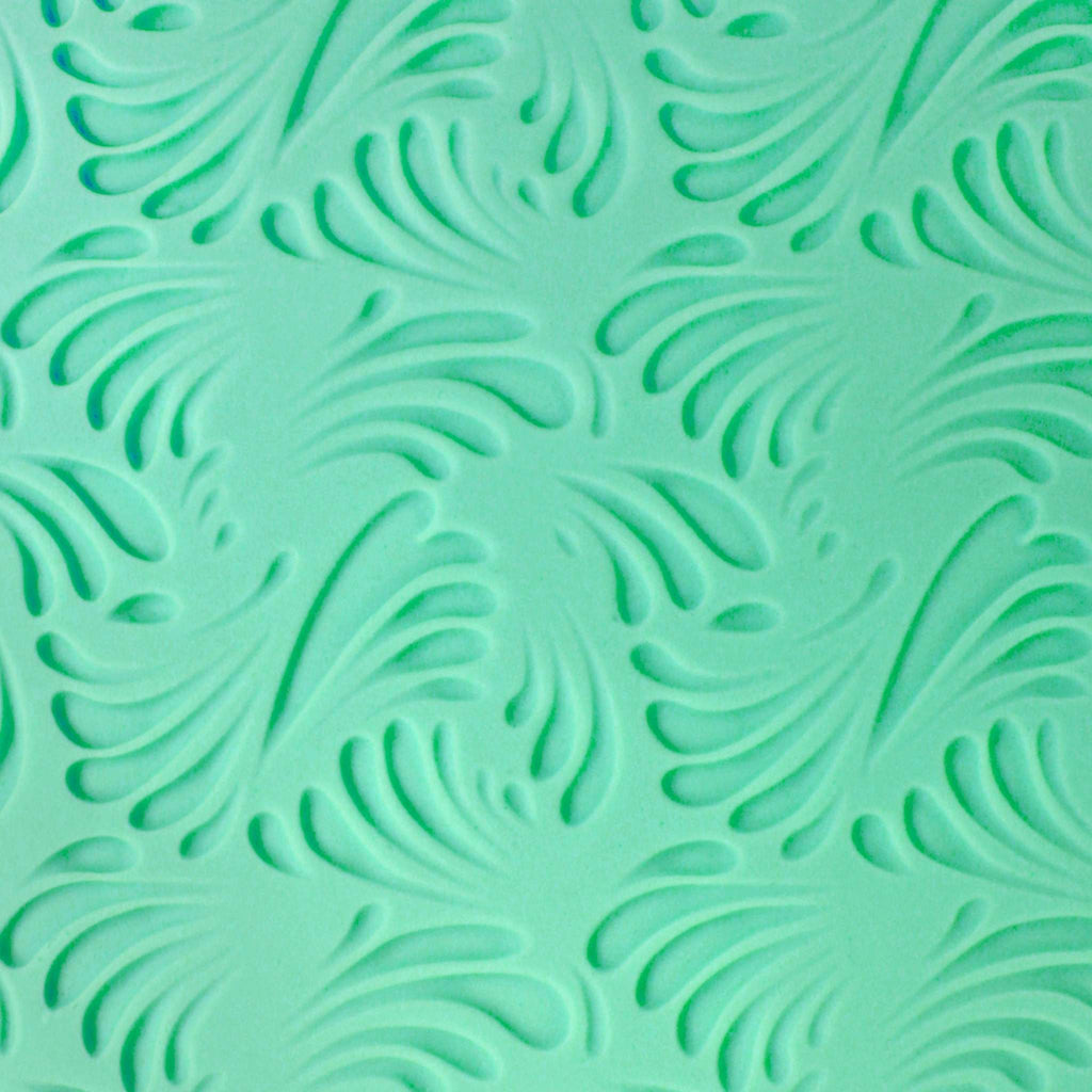 Elegant Wave Design Impression Mat (15 x 30.5cm / 6 x 12in)