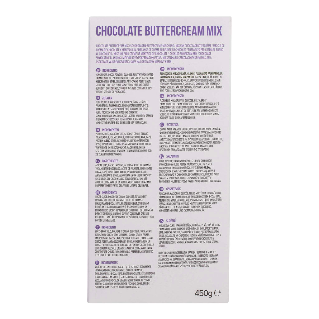 Buttercreme-Mischung - Schokolade (450g)