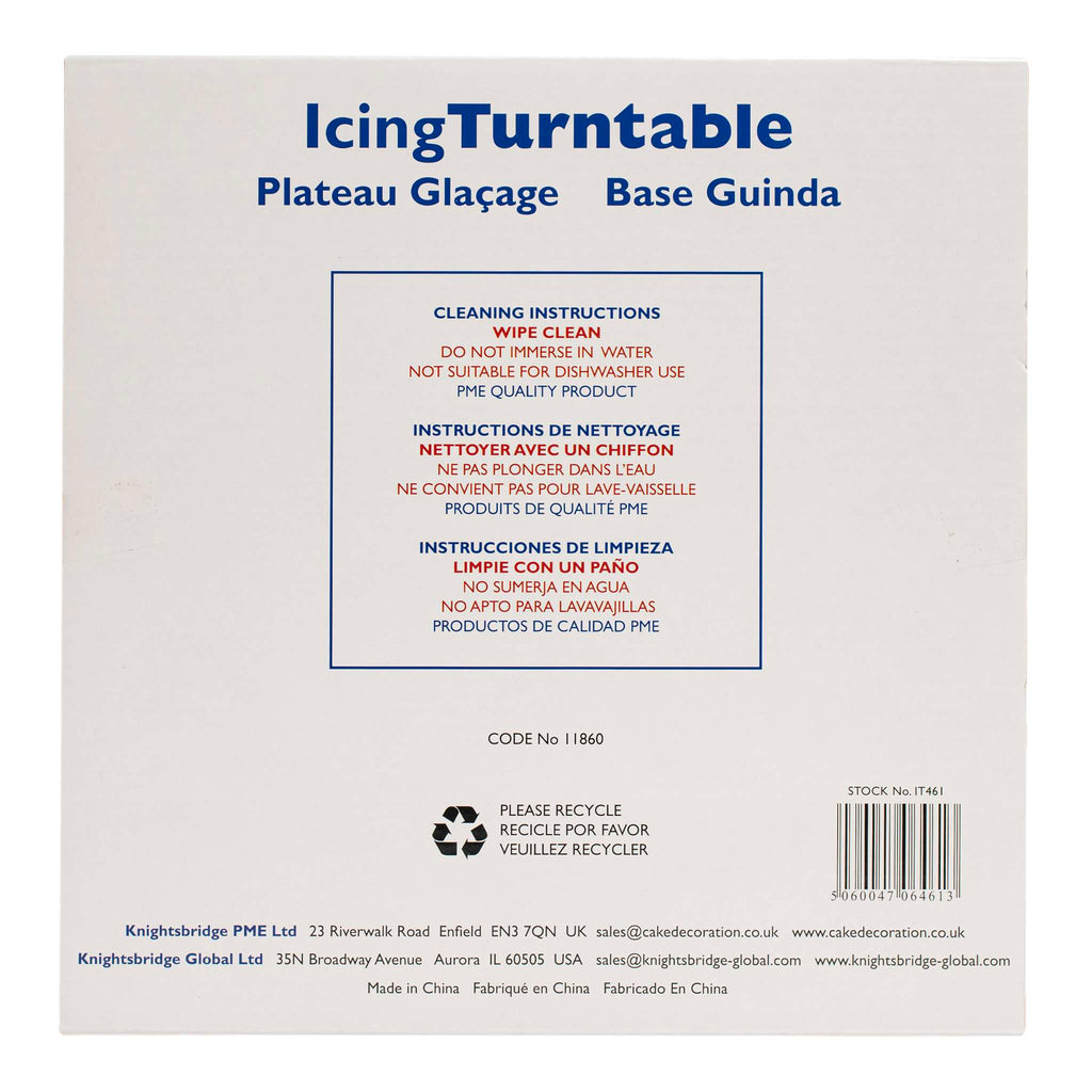 Icing Turntable (23 x 8cm / 9 x 3¼")