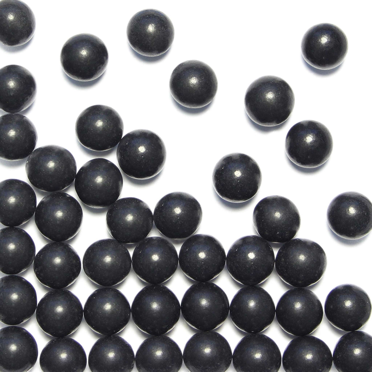 Große Zuckerperlen - Schwarz (90g / 3.17oz)