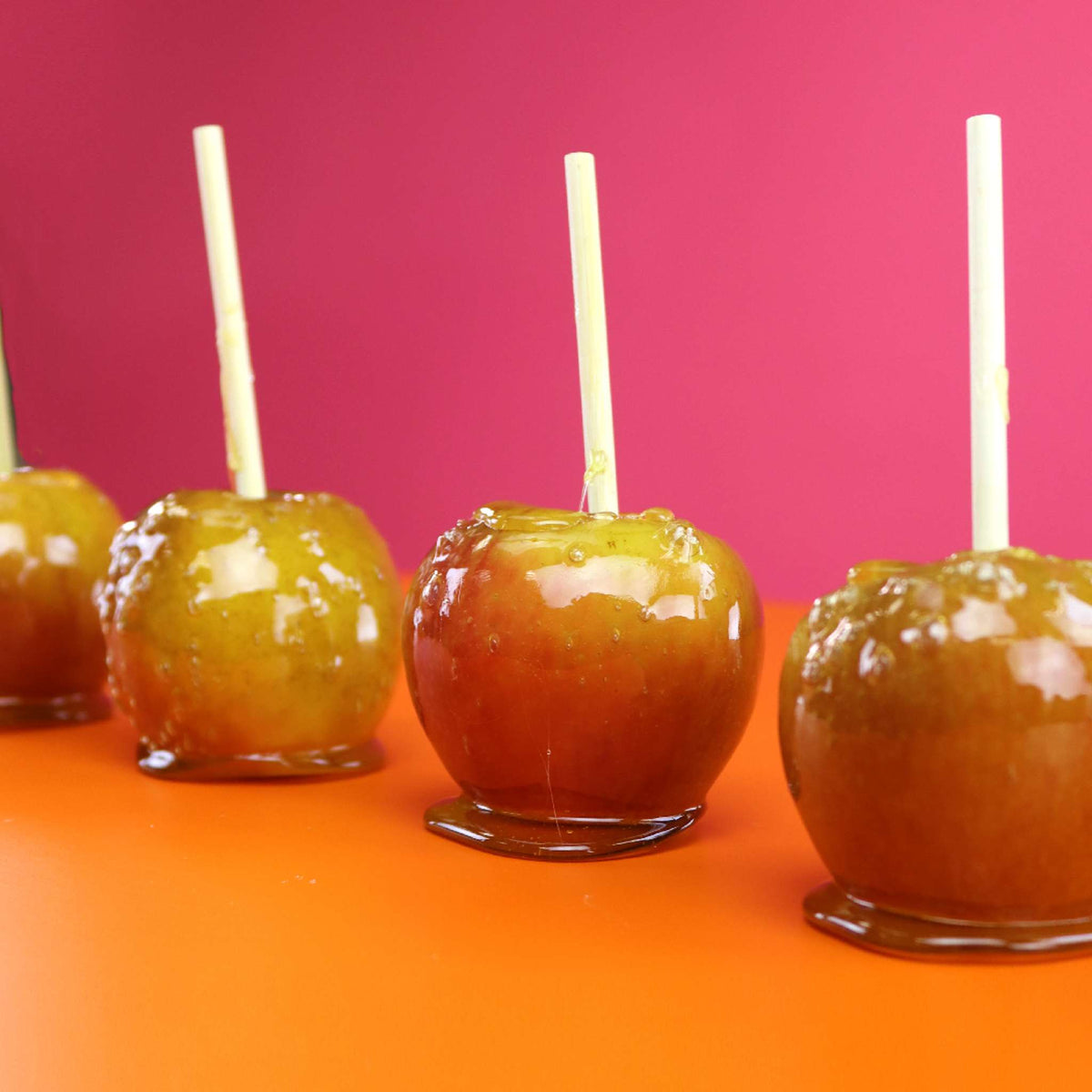 PME Toffee Apfel Bambusstäbchen 13cm (5,1 Zoll), Packung mit 30