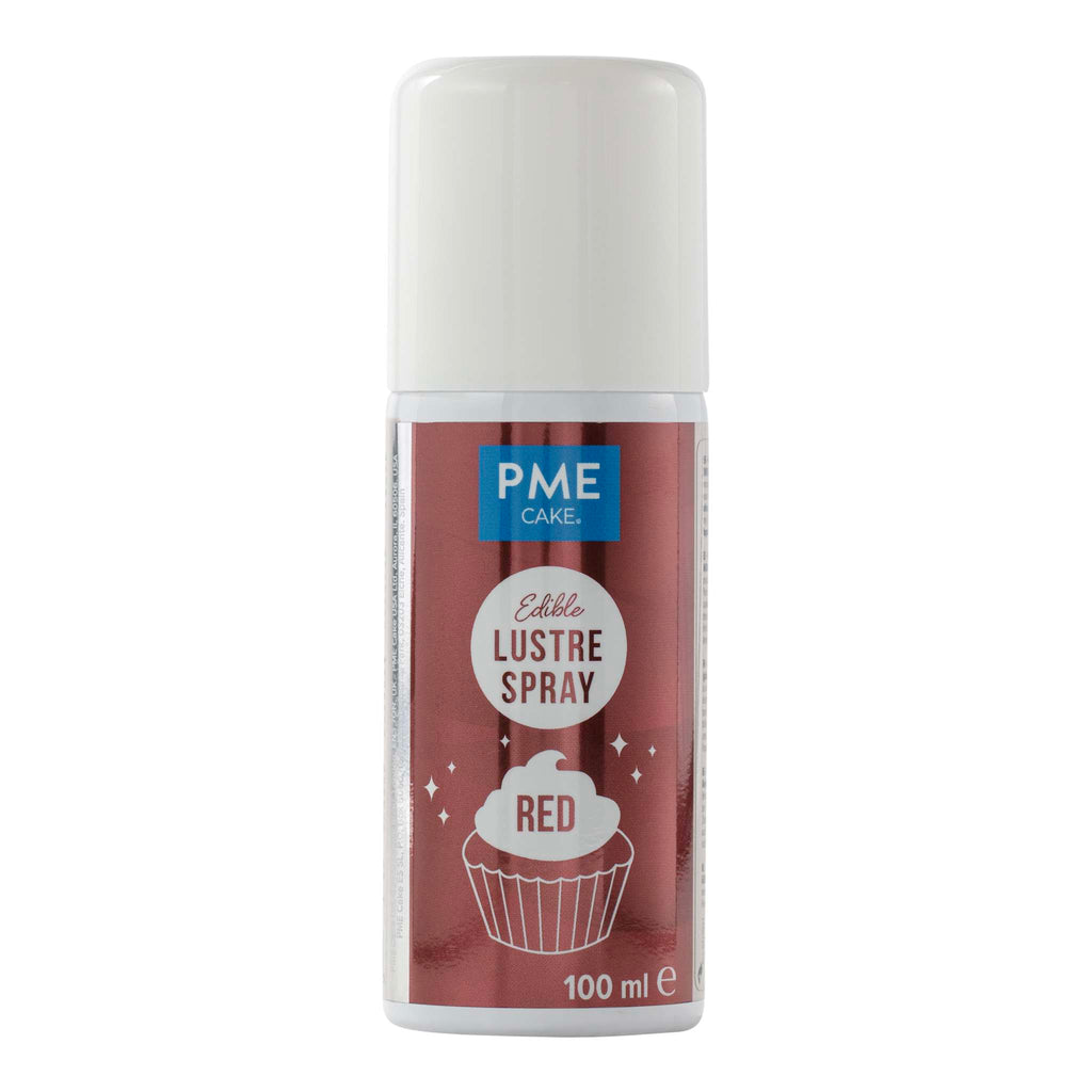 Bombe Lustre Comestible - Rouge (100ml)