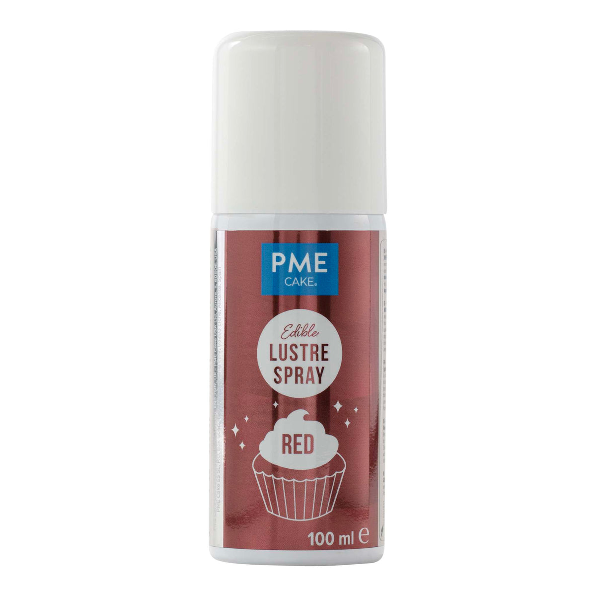 Spray Lustre Comestible - Rojo (100ml)