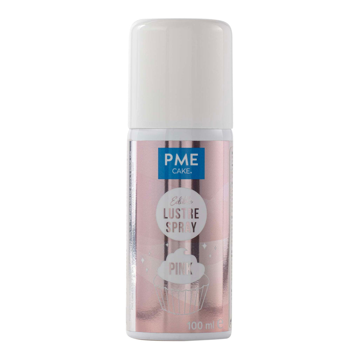 Spray Lustre Comestible - Rosa (100ml)