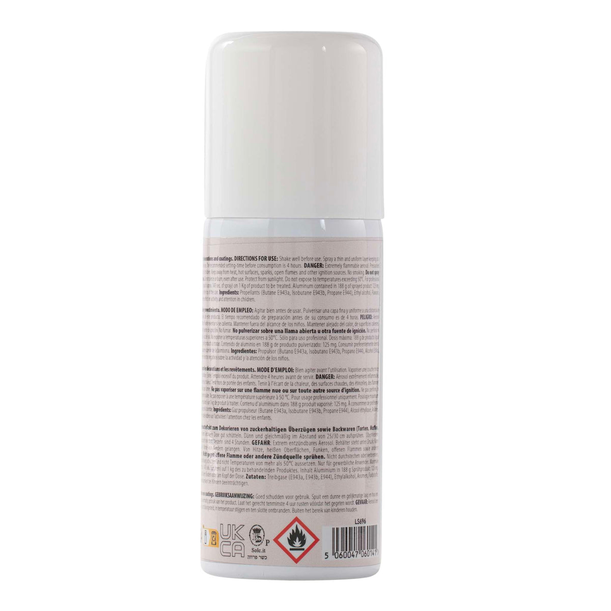 Spray Lustre Comestible - Rosa (100ml)