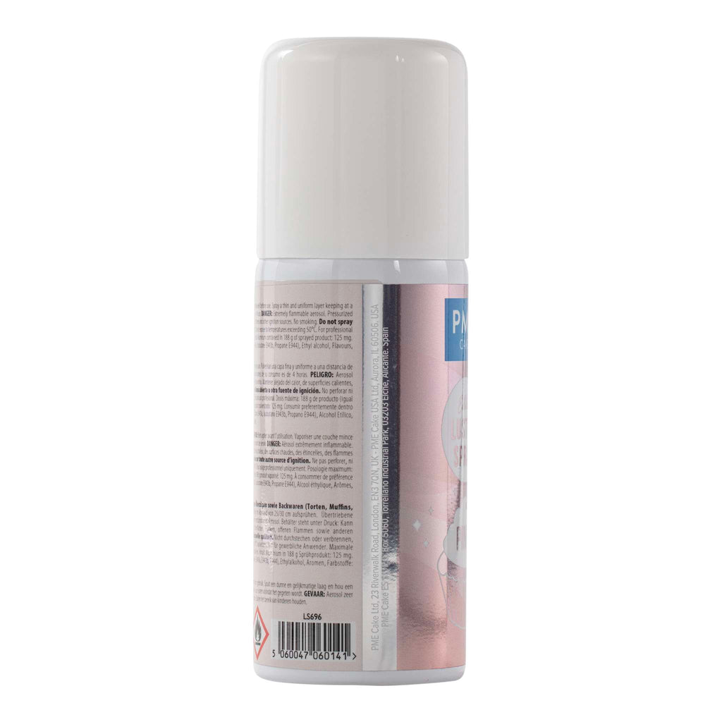 Pink Edible Lustre Spray (100ml)