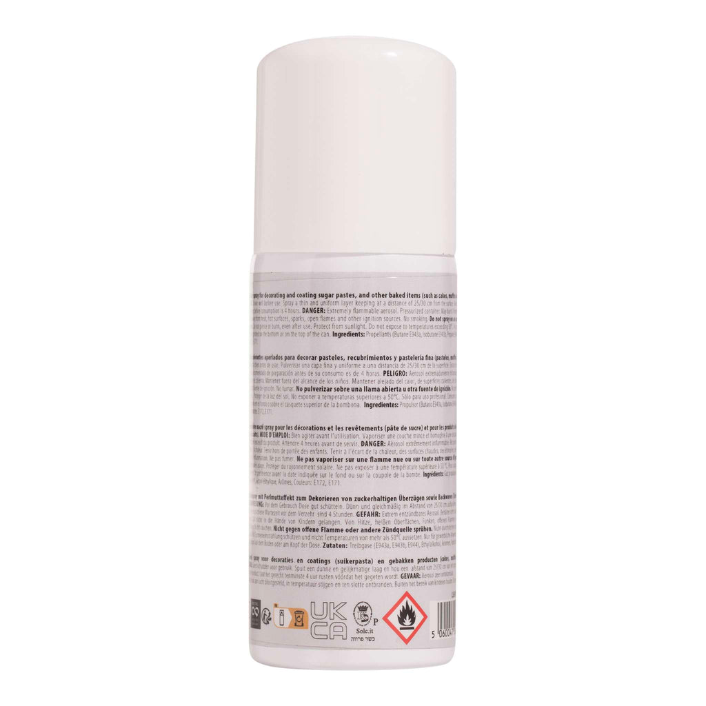 Eetbare Glans Kleurspray - Zwart (100ml)