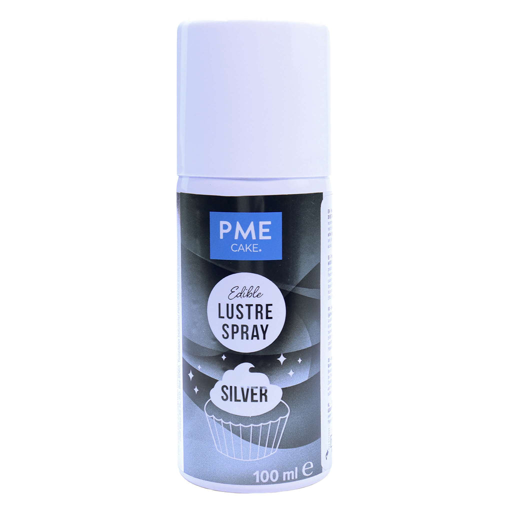 Essbarer Glanzspray - Silber (100ml)