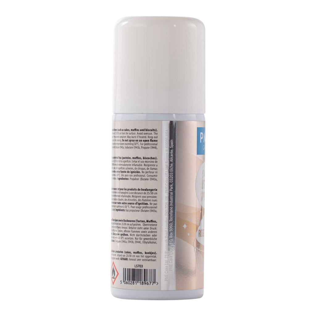 Rose Gold Edible Lustre Spray (100ml)