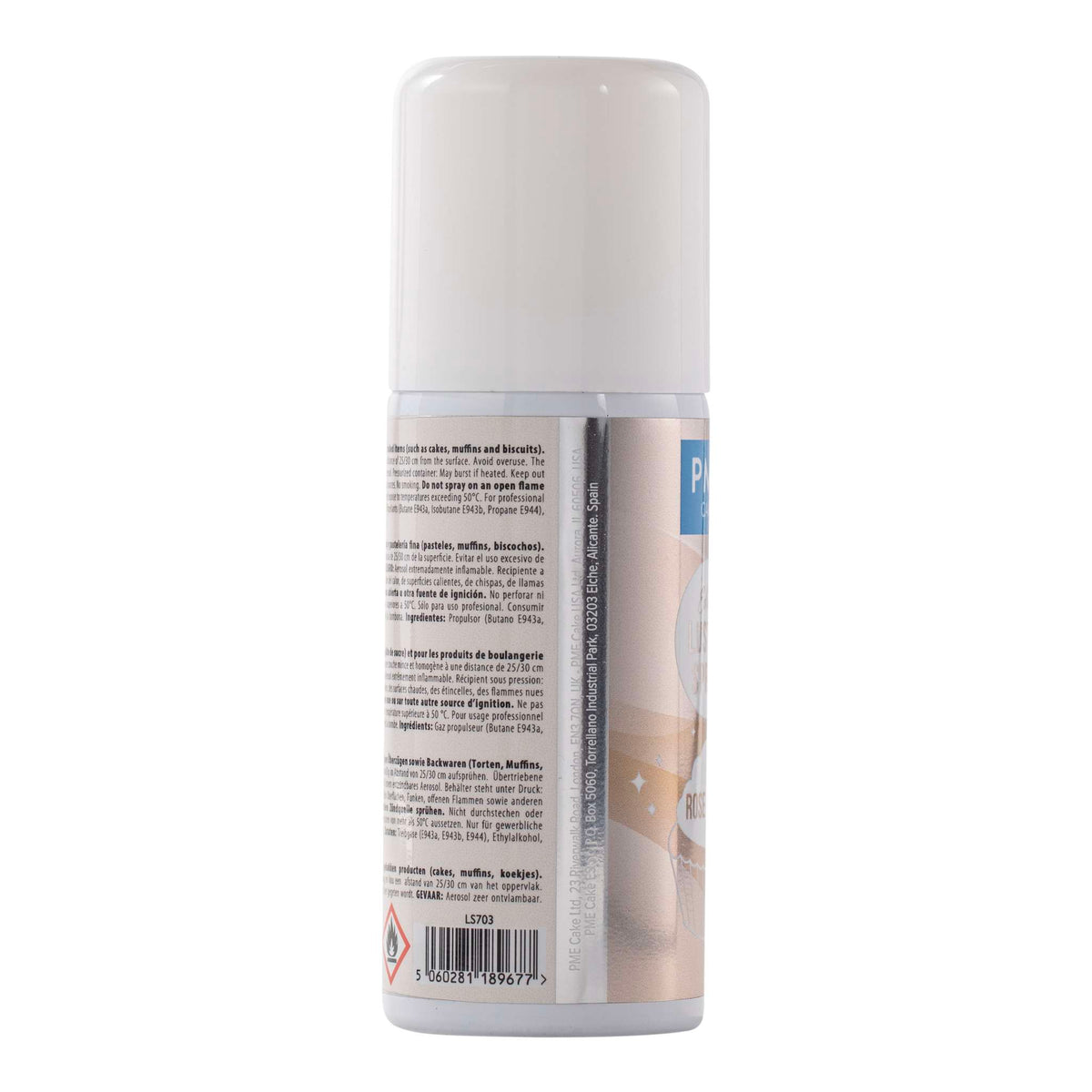 Spray Lustre Comestible - Oro Rosa (100ml)