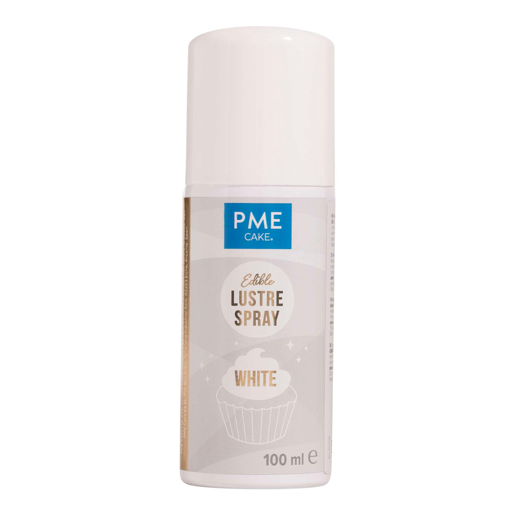 Essbarer Glanzspray - Weiß (100ml)