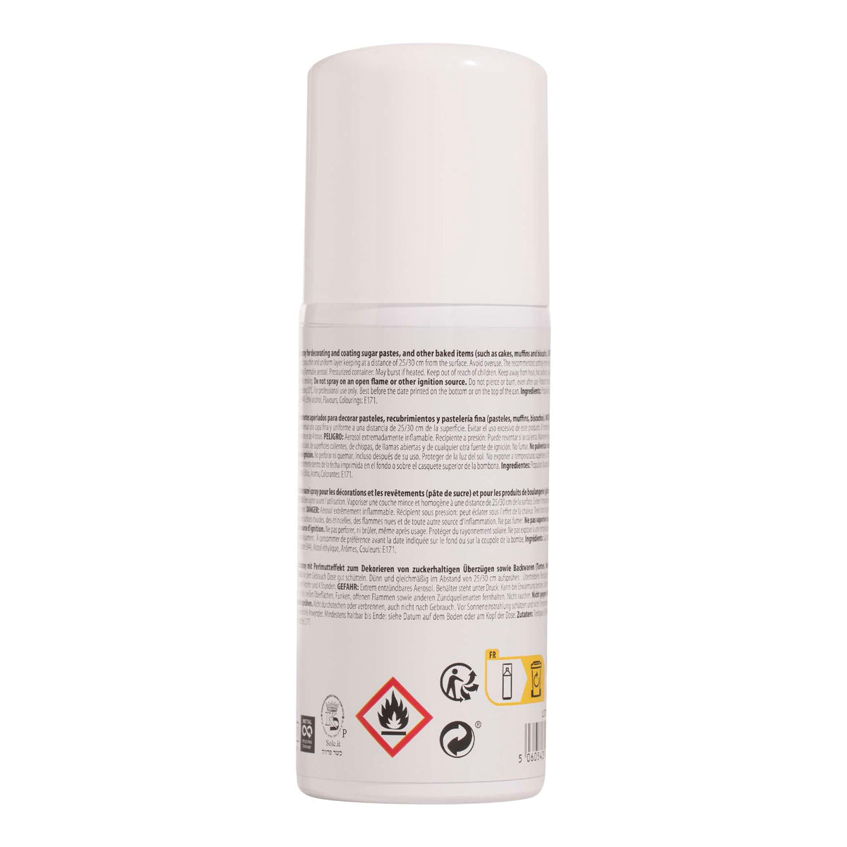 Spray Lustre Comestible - Blanco (100ml)