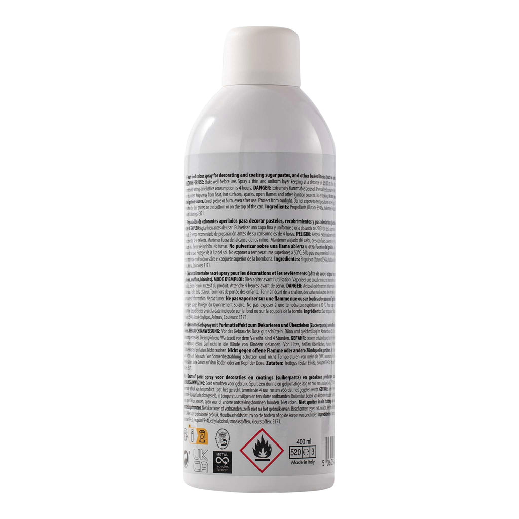 Spray Lustre Comestible - Perla (400ml)