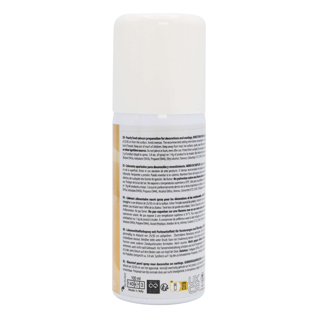 Essbarer Glanzspray - Gold (100ml)