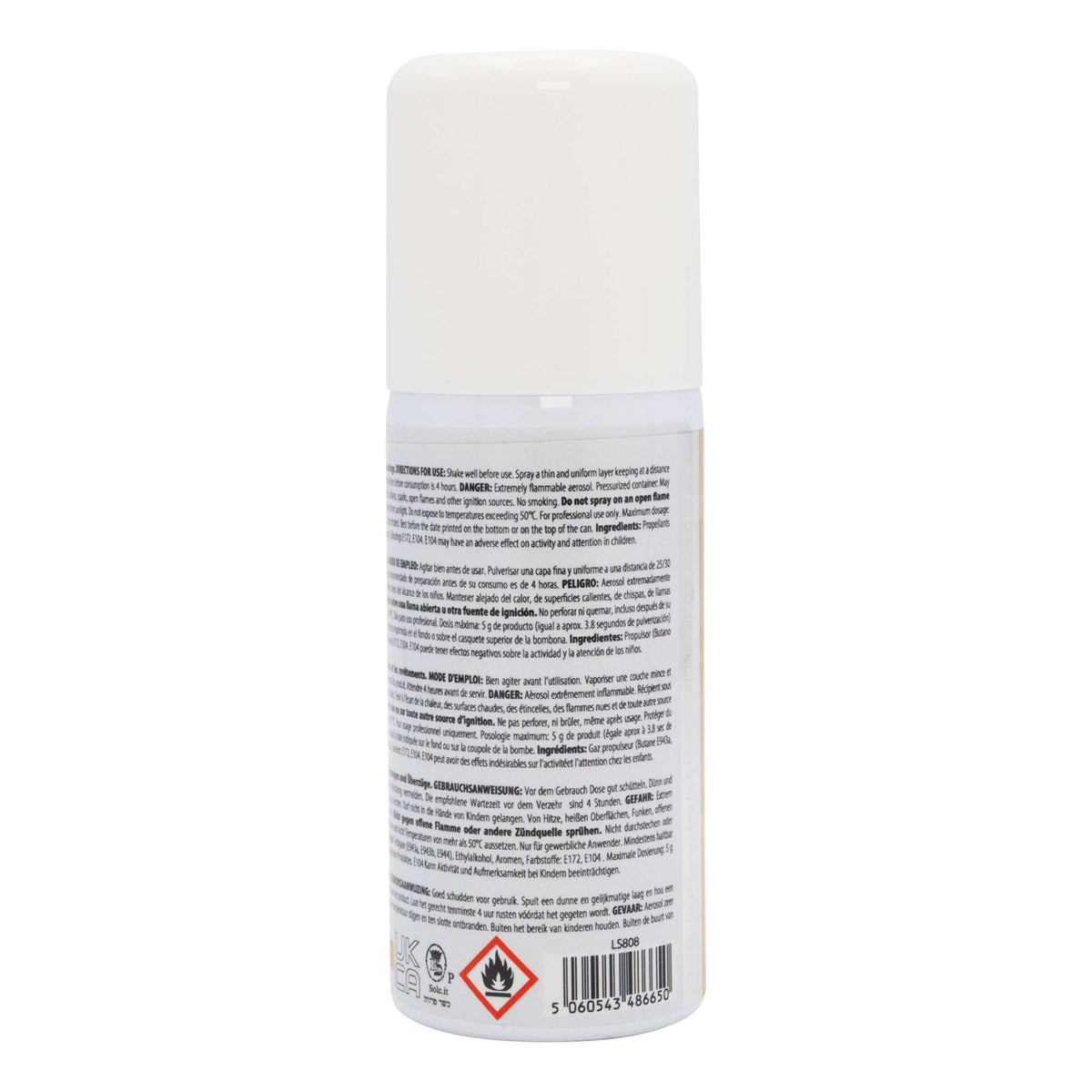 Spray Lustre Comestible - Oro (100ml)