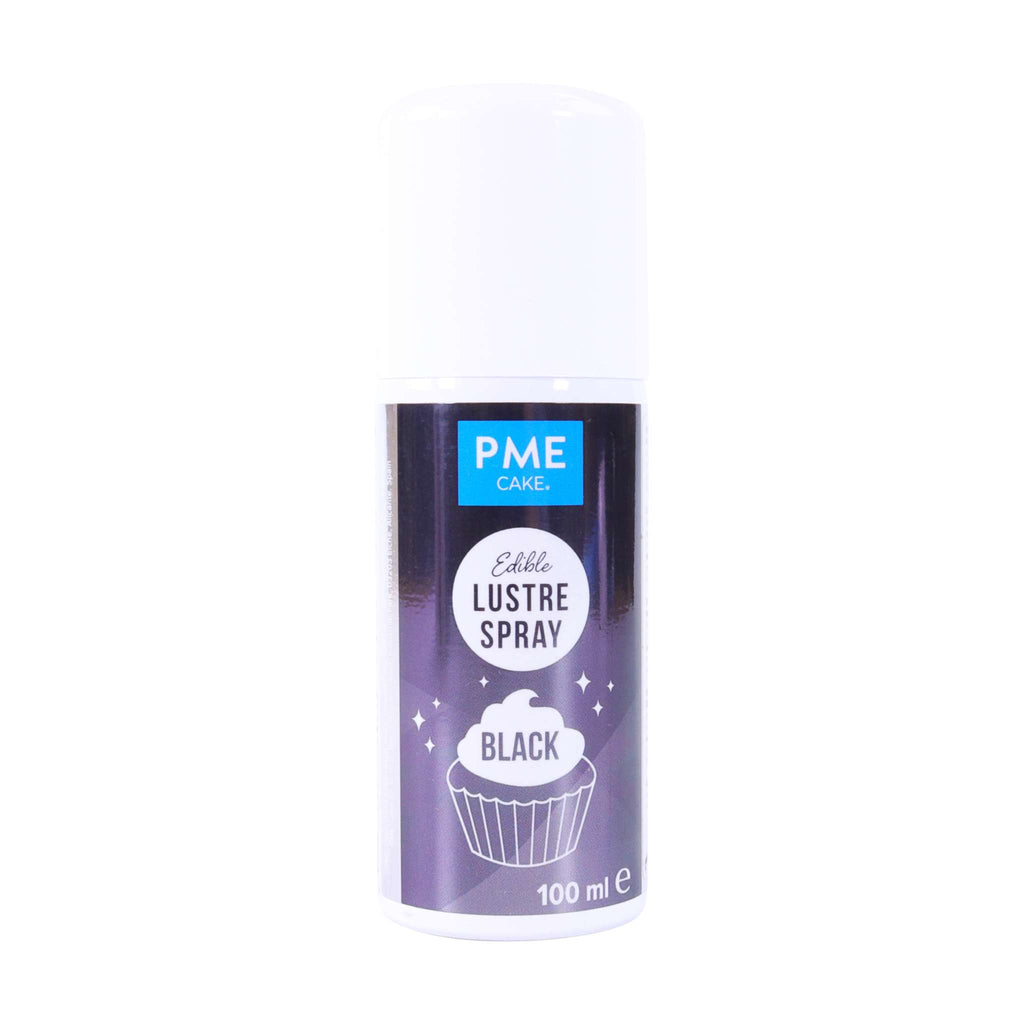 Black Ti02 Free Edible Lustre Spray (100ml)
