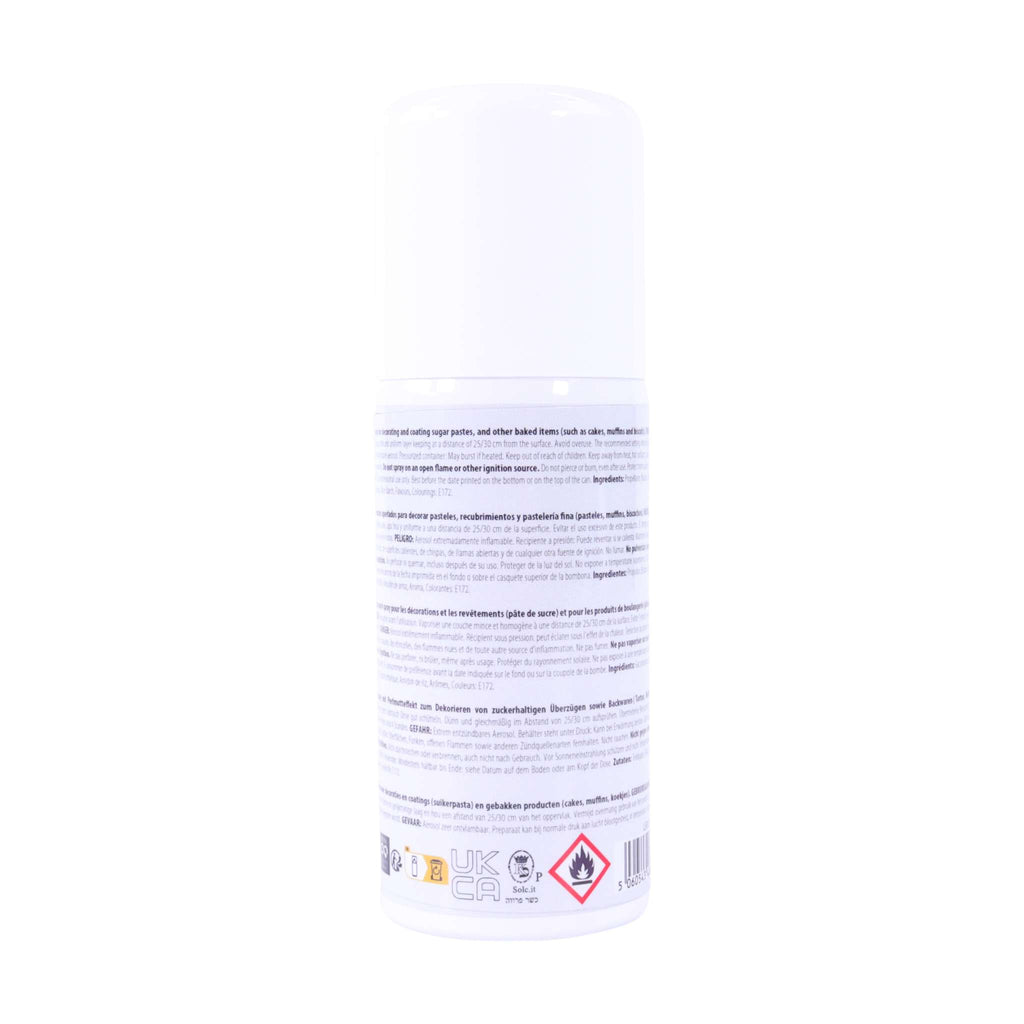 Black Ti02 Free Edible Lustre Spray (100ml)