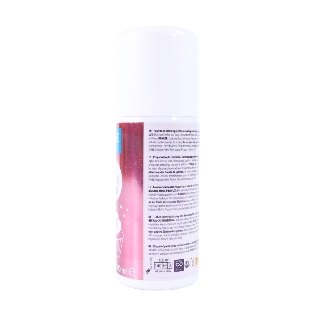 Eetbare Glans Kleurspray - Roze (100ml)