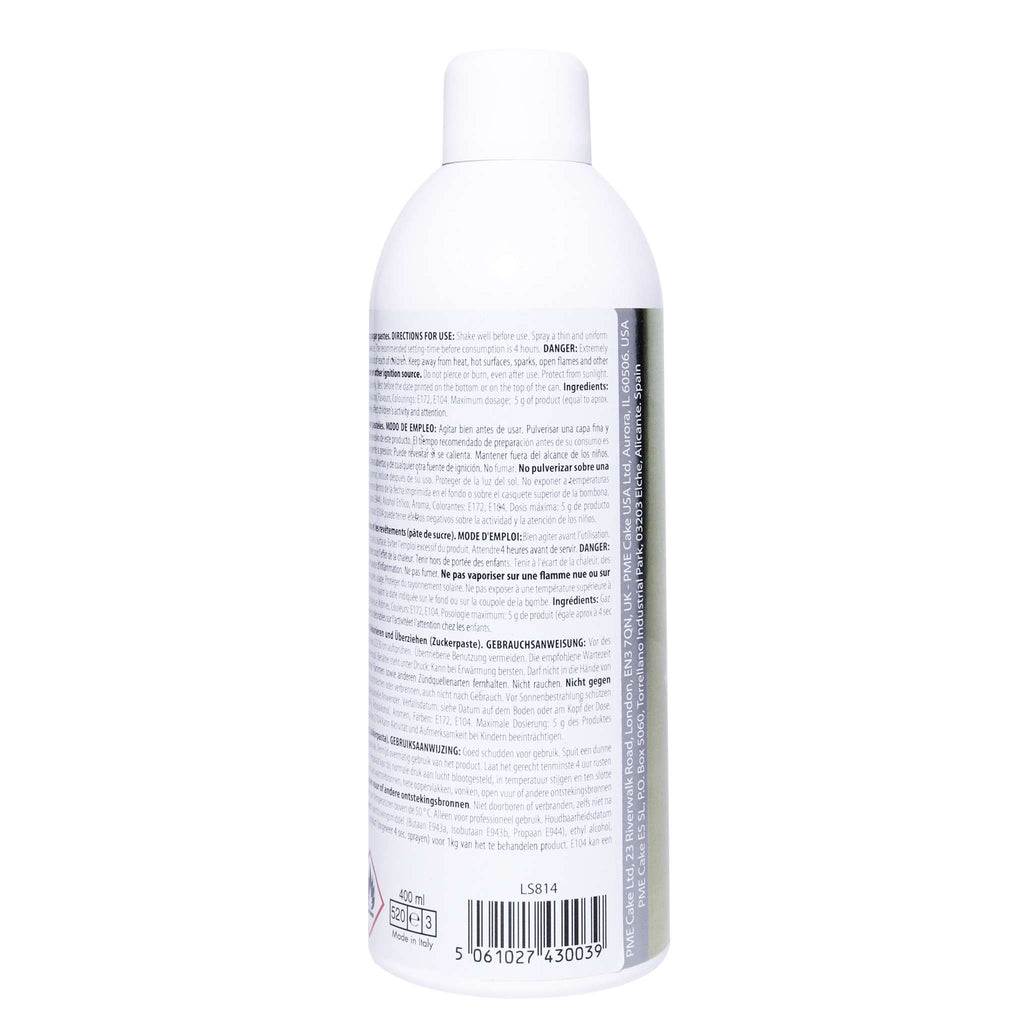 Gold Ti02 Free Edible Lustre Spray (400ml)
