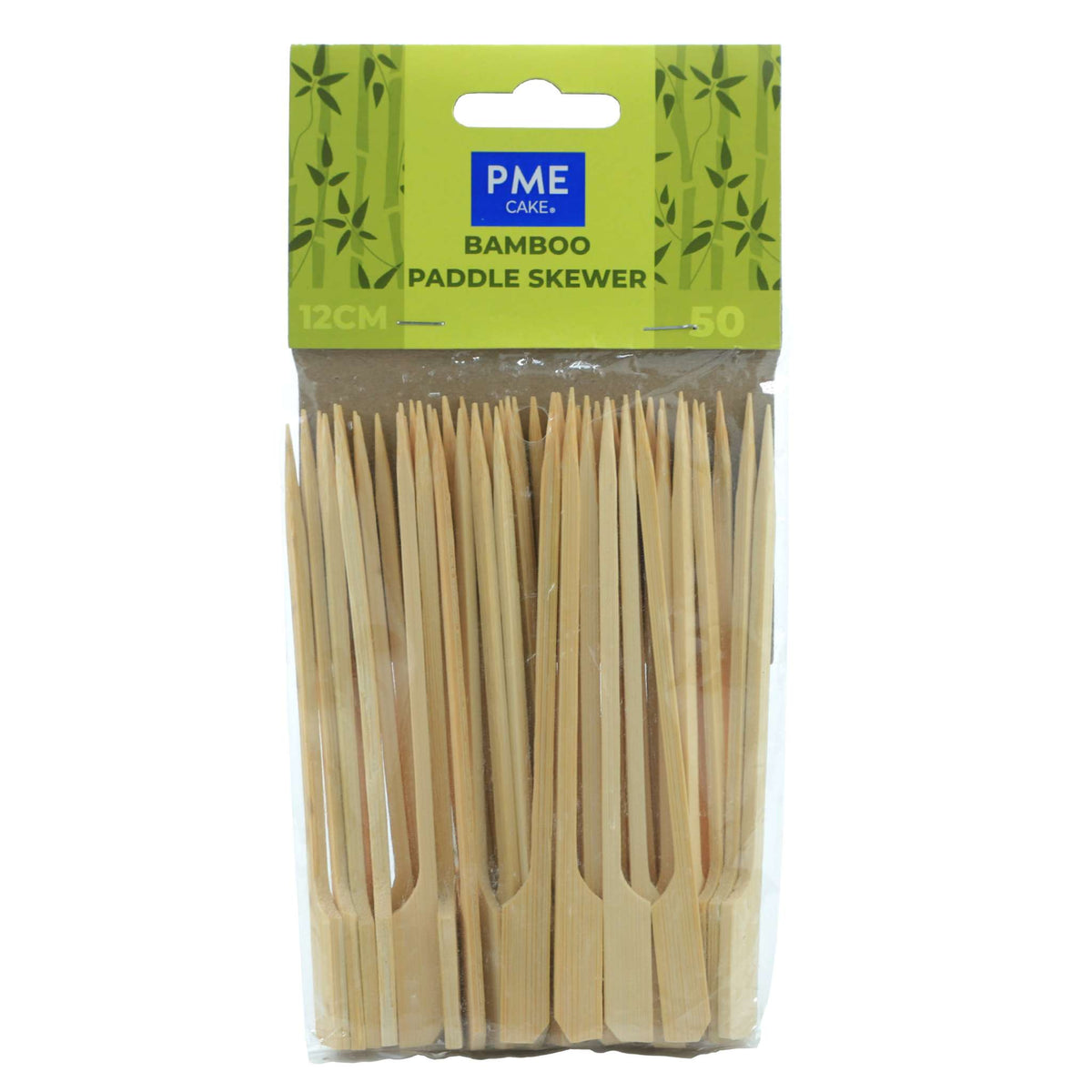 Bamboo Paddle Skewers Pk/50 (12cm)