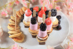 Brochetas de Bambú con forma Plana de 12cm, 50 unidades