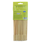 Brochetas de Bambú con forma Plana de 18cm, 50 unidades