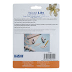 Large Veined Lily Plunger Fondant Cutters Set Of 2
