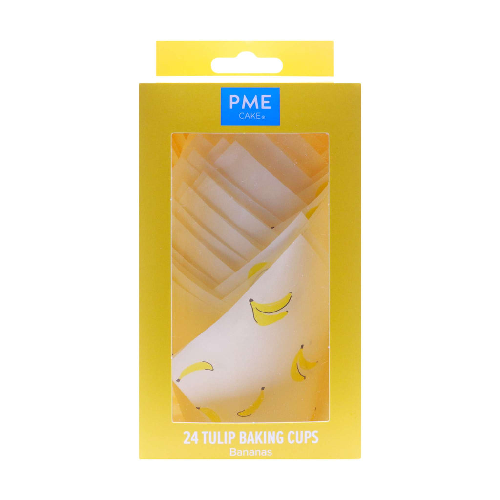 Tulpen-Backförmchen - Banane Pk/24