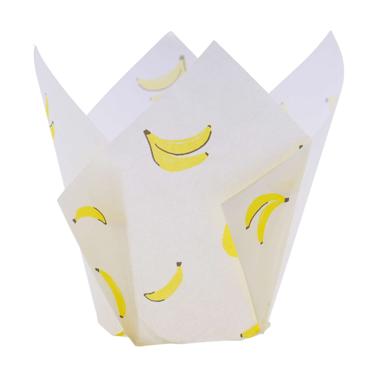 Molde para Muffin de Tulipán - Plátano Pk/24