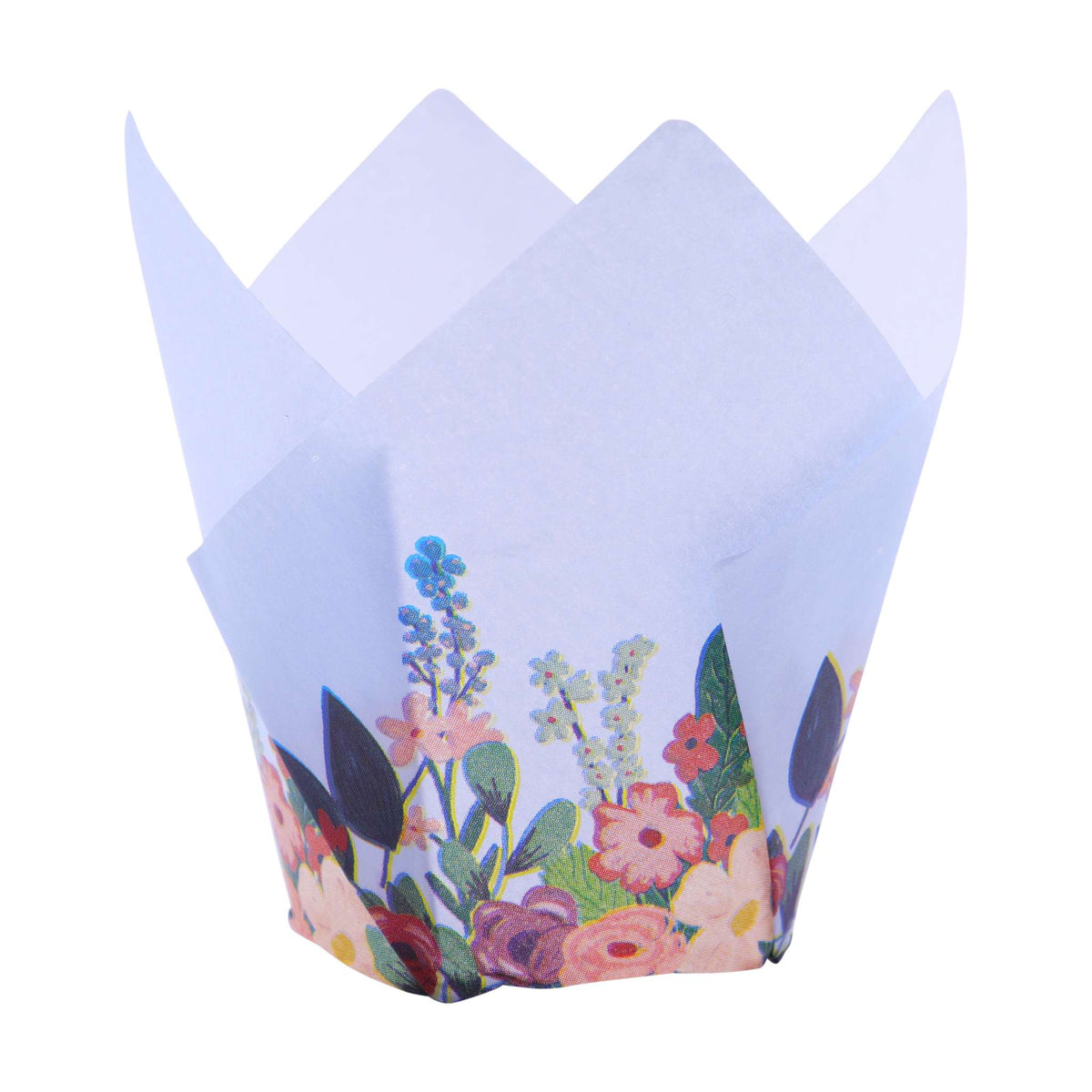 Molde para Muffin de Tulipán - Ramo de Flores Pk/24