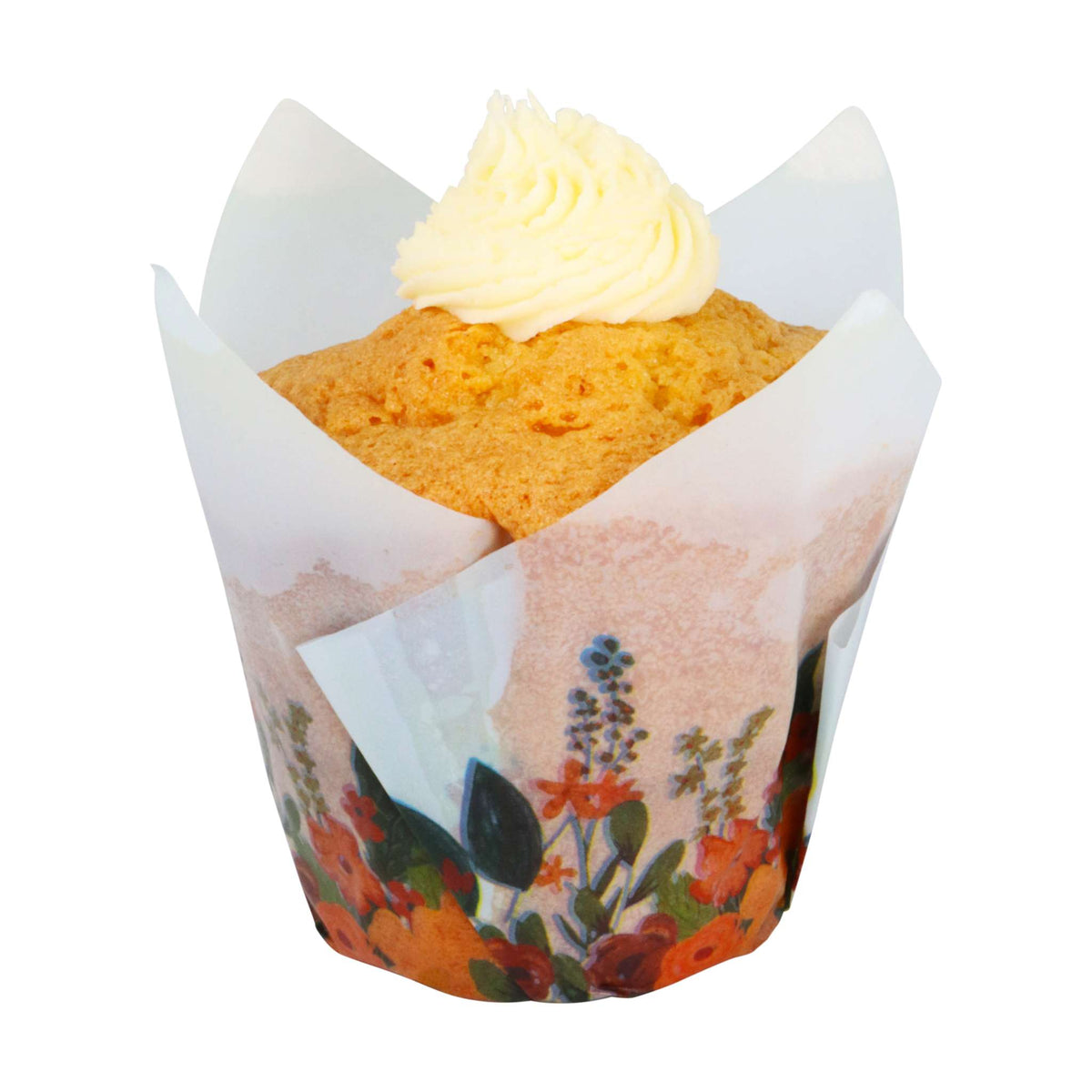 Molde para Muffin de Tulipán - Ramo de Flores Pk/24