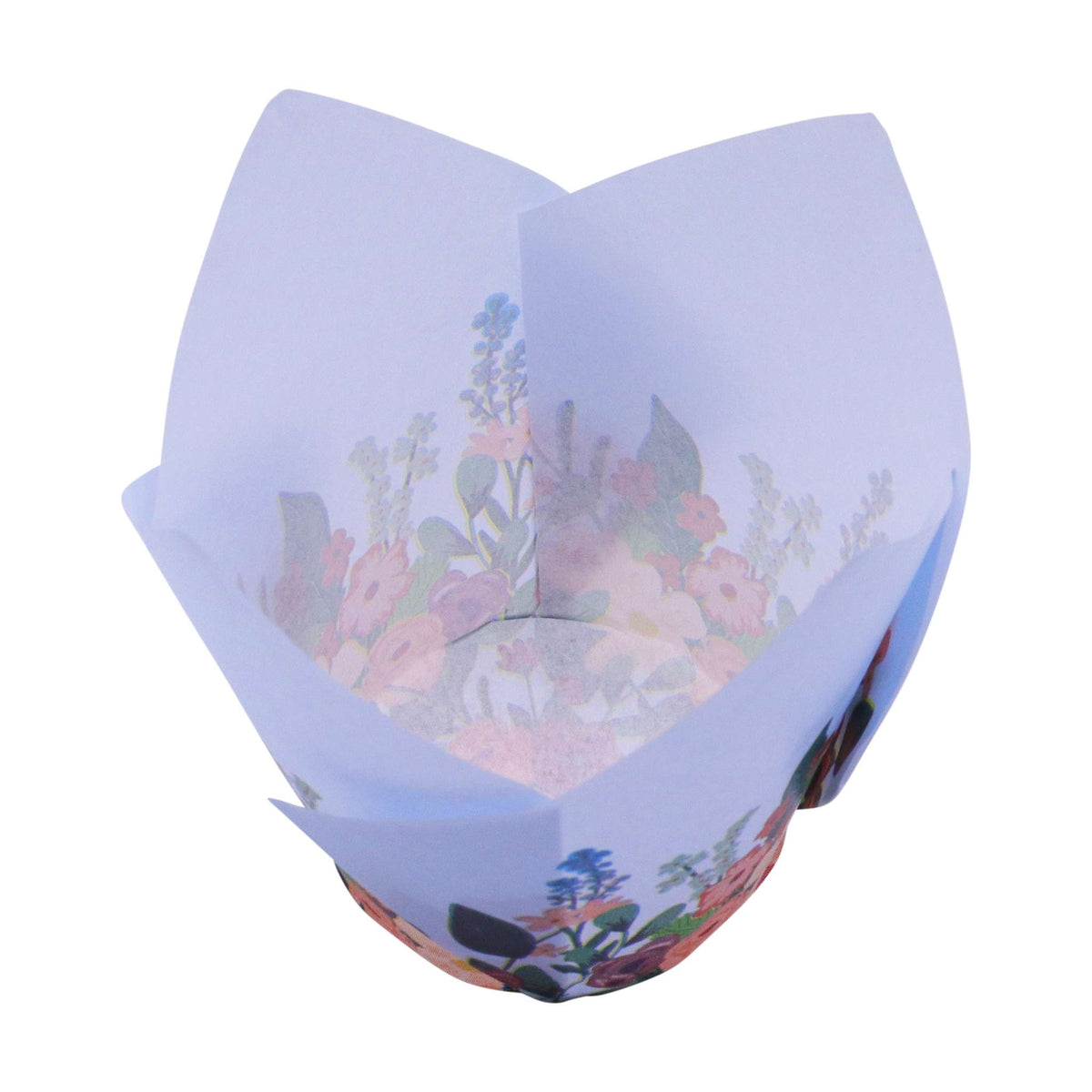 Caissettes à muffins en forme de tulipe - Bouquet de fleurs Pk/24