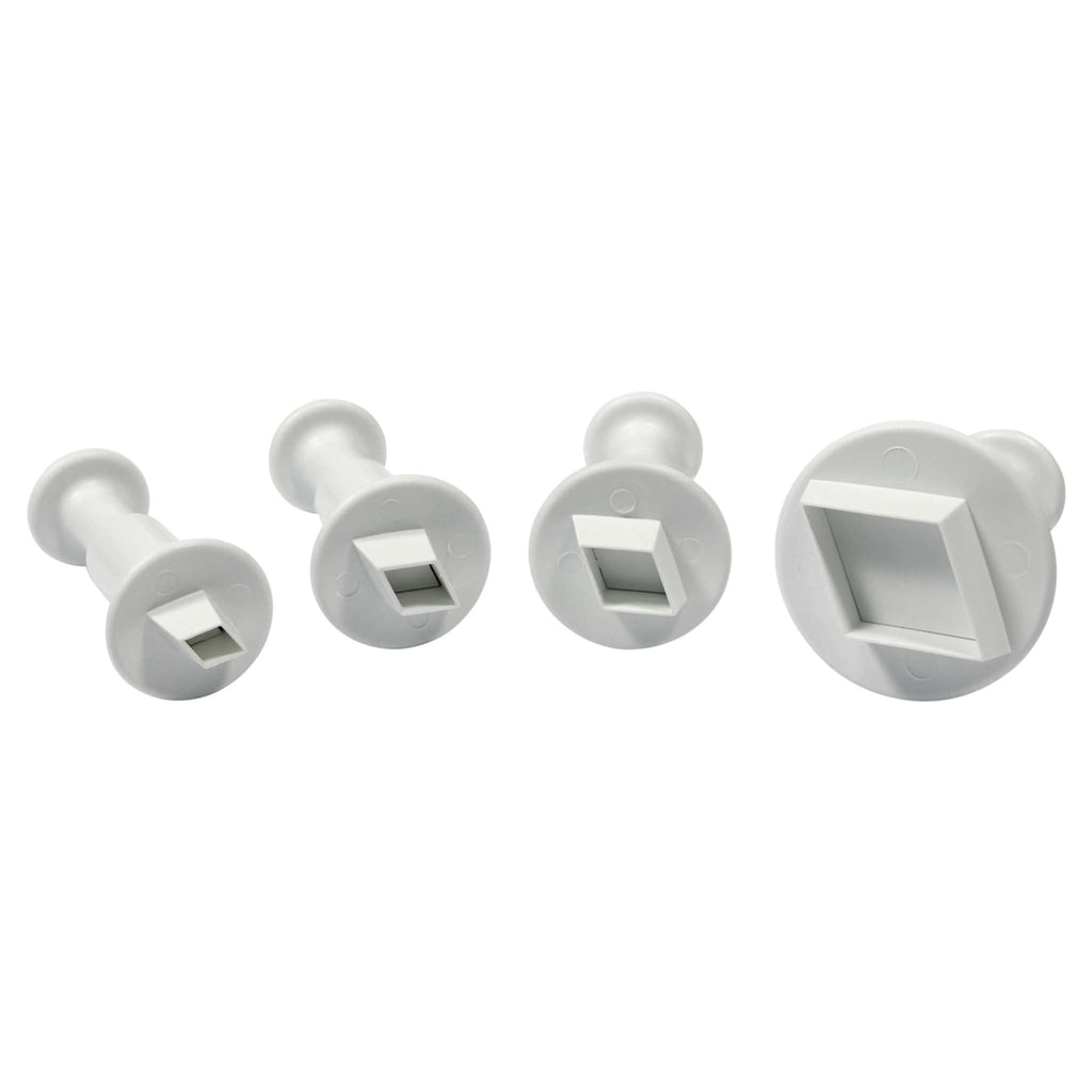 Emporte-pièces à poussoir - Ensemble de 4 Diamants S/M/L/XL