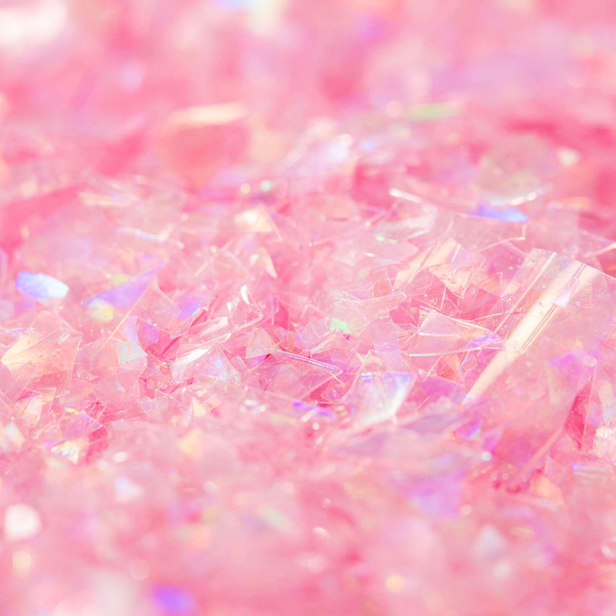 Magic Sparkles, Copos de Glitter Iridiscente Comestible - Topacio Rosa (3g)