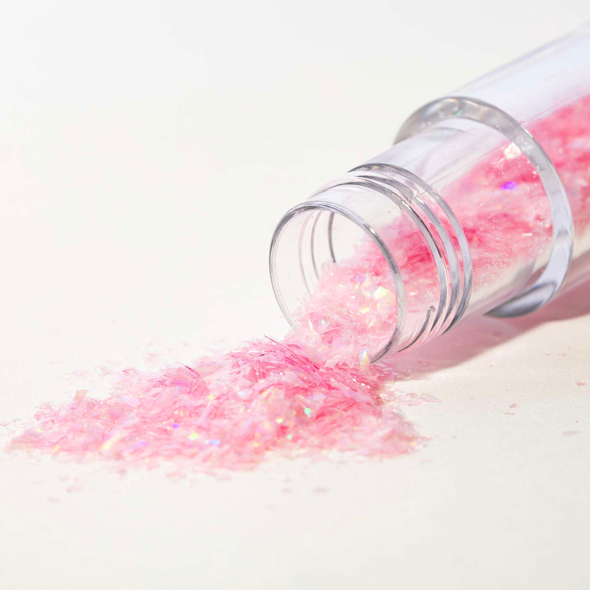 Magic Sparkles, Flocons de Paillettes Irisées Comestibles - Topaze Rose (3g)