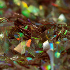 Magic Sparkles, Flocons de Paillettes Irisées Comestibles - Émeraude Verte (3g)