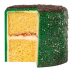 Magic Sparkles, Flocons de Paillettes Irisées Comestibles - Émeraude Verte (3g)