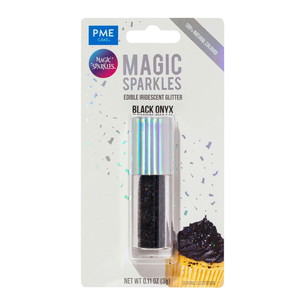 Black Onyx Magic Sparkles Edible Iridescent Glitter (3g / 0.11oz)