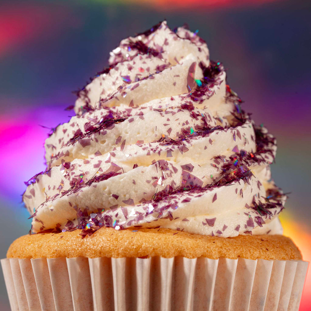 Magic Sprinkles, Eetbare Iriserende Glittervlokken - Paarse Amethist (3g)