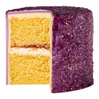 Magic Sparkles, Copos de Glitter Iridiscente Comestible - Amatista Morada (3g)