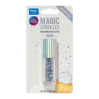 Silver Magic Sparkles Edible Iridescent Glitter (3g / 0.11oz)