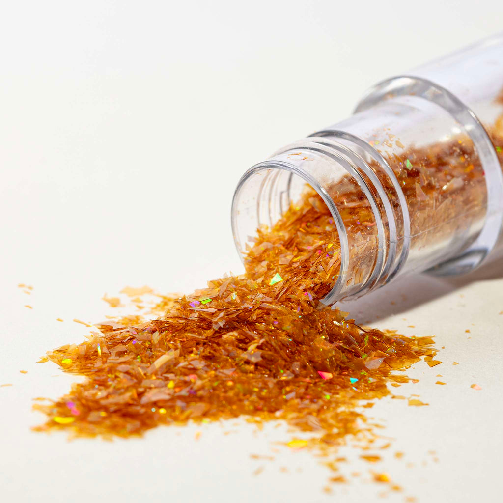 Magic Sparkles, Flocons de Paillettes Irisées Comestibles - Or (3g)