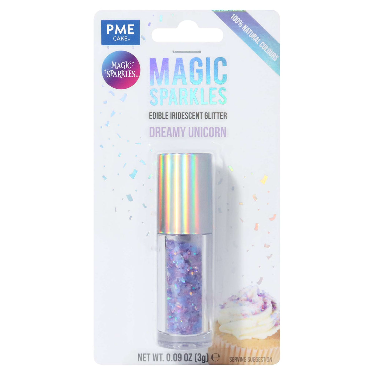 Dreamy Unicorn Magic Sparkles Edible Iridescent Glitter (3g / 0.11oz)