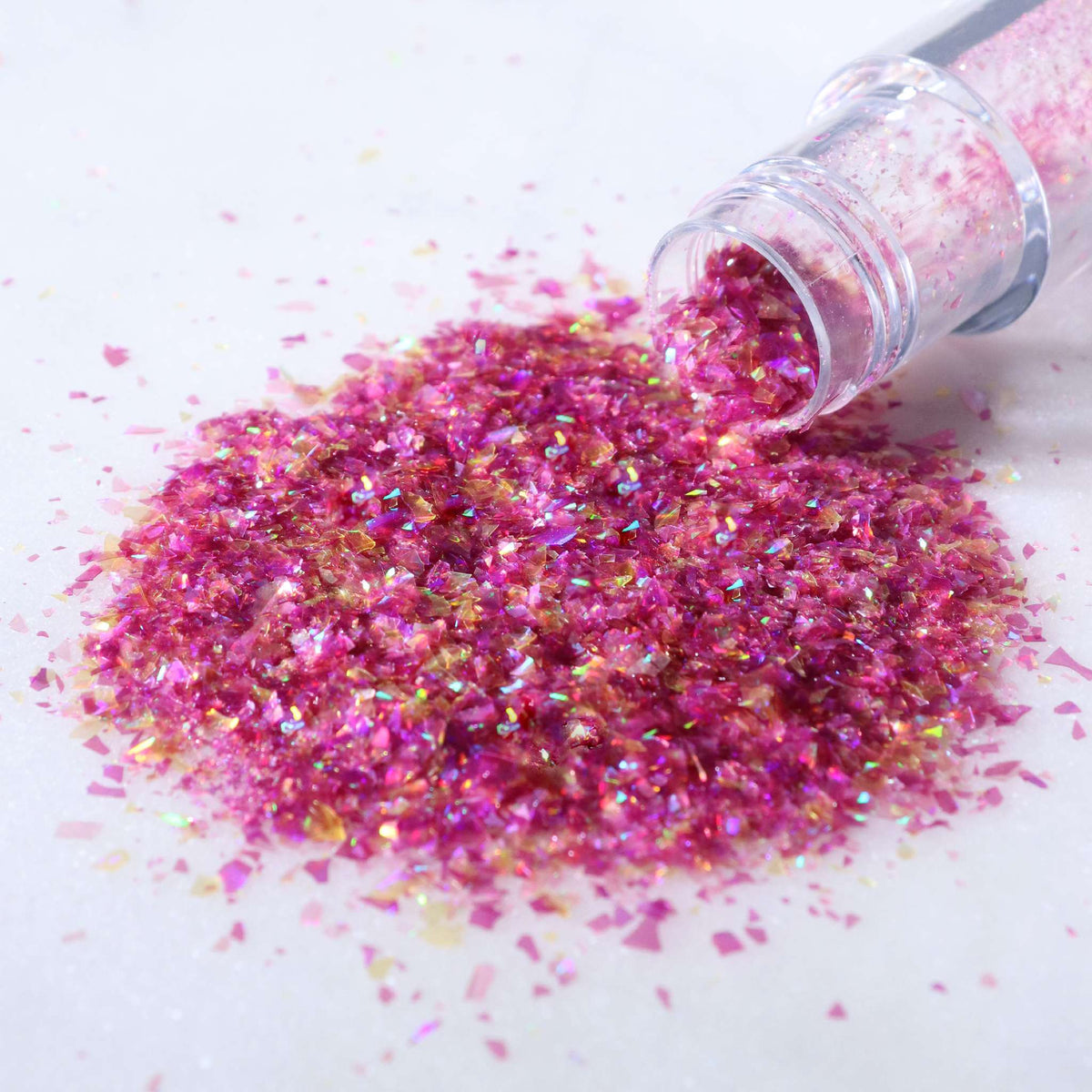 Magic Sparkles, Copos de Glitter Iridiscente Comestible - Explosión de Fiesta (3g)