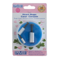 Neuheit Ausstecher mit Auswerfer - S/M/L Herzform Set von 3