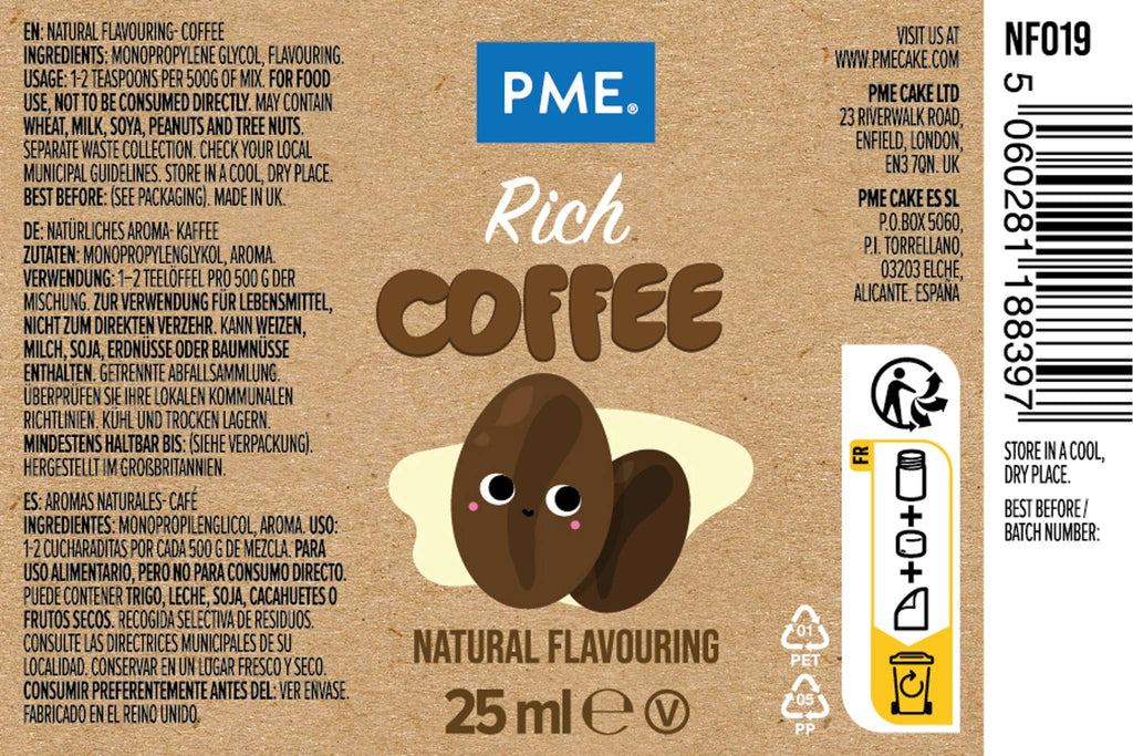 100% Natürliche Aromen - Kaffee (25ml)