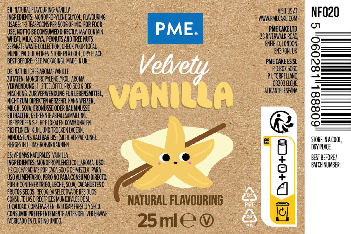 100% Natuurlijke Aroma - Vanille (25ml)