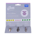 Jem Set de Boquillas - Flores, Pack de 3