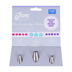 JEM Nozzles Set Of 3 Mini Cupcake & Stars Collection